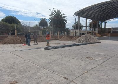 Gobierno Parroquial de Augusto N. Martínez Inicia Segunda Etapa del Complejo Deportivo Parroquial