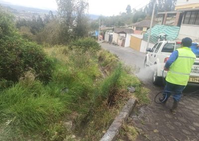 Fumigación de la Vía Pública